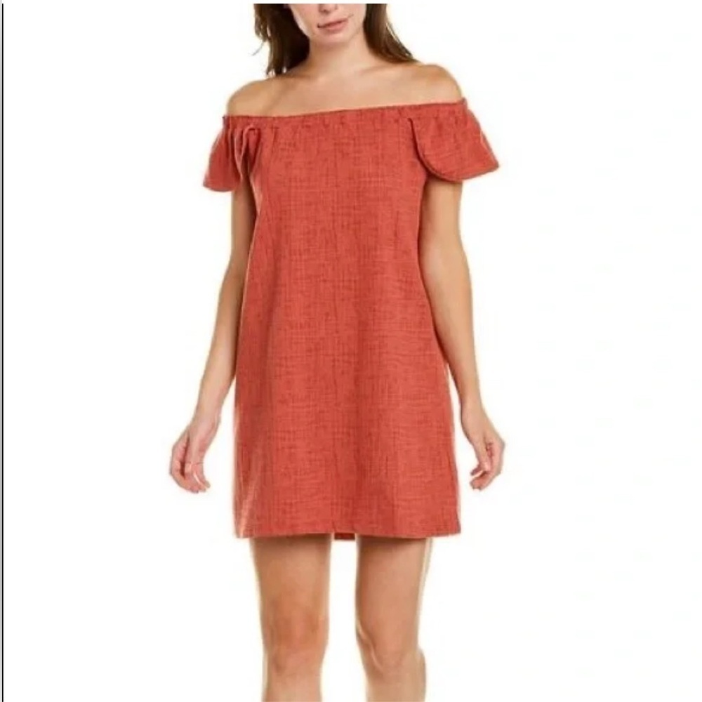 Madewell Eloise Off the Shoulder Mini Dress